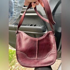 Frye leather crossbody bag